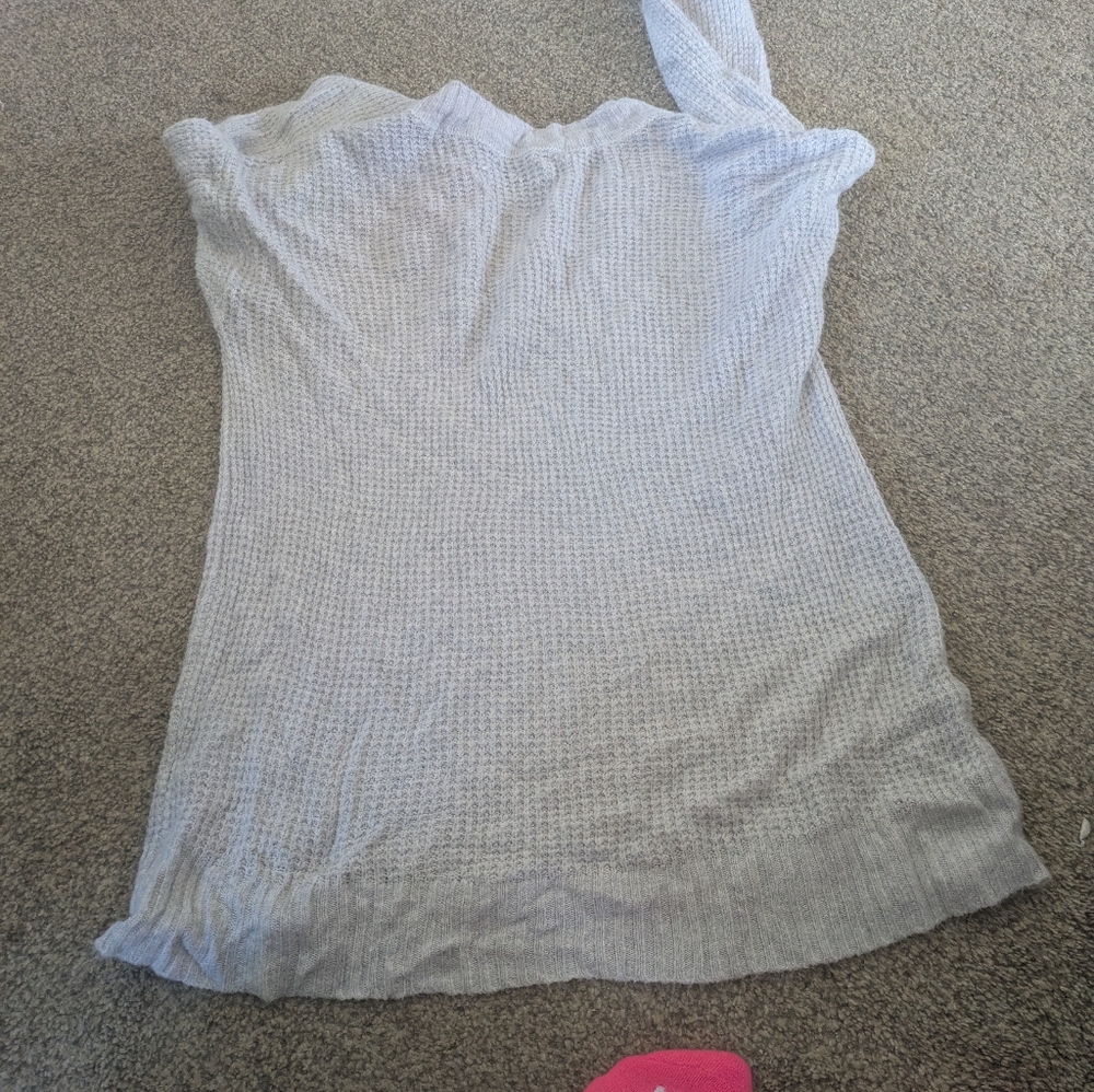 American Eagle Size Extra Small Gray Sweater - image 4